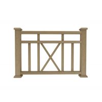 Ограждение из ДПК Р1 натуральный