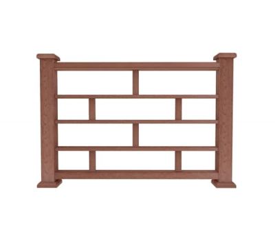 Ограждение из ДПК Л1 терракот от производителя  Dortmax по цене 10 540 р