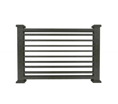 Ограждение из ДПК П1 черный от производителя  Dortmax по цене 13 500 р