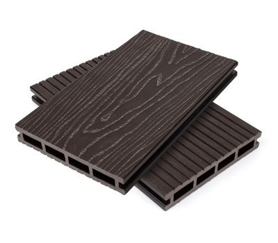 Террасная доска пустотелая ДПК  Венге от производителя  NanoWood по цене 490 р