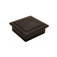 Крышка верхняя ПВХ для столба 100х100 Графит