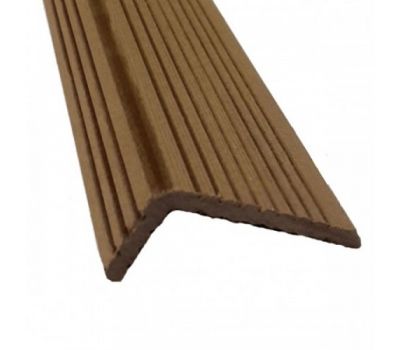 Уголок брашированный ДПК  шоколад от производителя  ДеревоПласт по цене 268 р