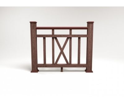 Ограждение ДПК цвет Шоколад Сборка №6 от производителя Faynag по цене 5 950 р Ограждение ДПК цвет Шоколад Сборка №6 от производителя Faynag по цене 5 950 р