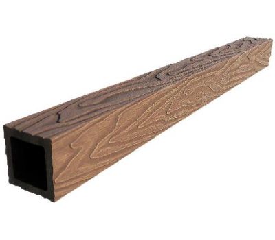 Балясина ДПК 3D фактура дерева Светло-коричневый от производителя GardenParkett по цене 470 р Балясина ДПК 3D фактура дерева Светло-коричневый от производителя GardenParkett по цене 470 р