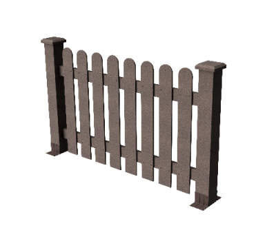 Декоративные ограждения ДПК " Сежурне", Венге, шлифованное от производителя  GrinderDeco по цене 5 691 р