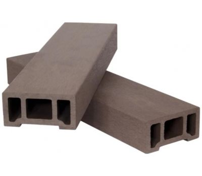 Поручень из ДПК без фактуры Темно-коричневый от производителя  Polivan Group по цене 645 р