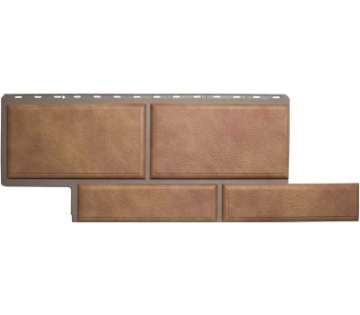 Фасадные панели (цокольный сайдинг)   Флорентийский камень Бежевый от производителя  Альта-профиль по цене 598 р