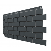 Фасадные панели Flemish (гладкий кирпич) Тёмно-серый