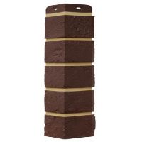 Угол состаренный кирпич Элит Каштан песочный ШОВ