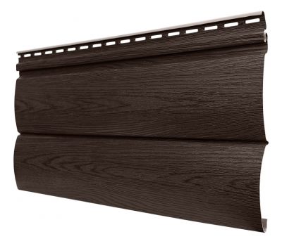 Сайдинг Блок-хаус ЛЮКС Бразильская вишня от производителя  Tecos по цене 637 р