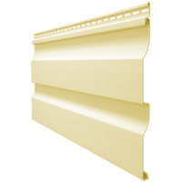 Виниловый сайдинг - серия PREMIUM D4,5D, (Корабельный брус) Банан