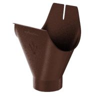 Воронка желоба RAL 8017 Коричневый matt 125/90 Воронка желоба RAL 8017 Коричневый matt 125/90