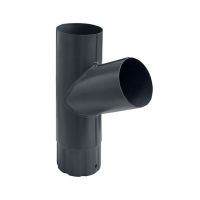 Тройник трубы Серый (RAL 7024)